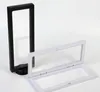 230x90x20mm Clear Pet Membran Box Holder Floating Display Case Earring ädelstenar Ring Smyckesupphängning Förpackning Box1597473