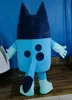 O traje de mascote de cachorro de bingo roupa de caráter de desenho animado de caráter atraente Plano de aniversário presente de aniversário melhor qualidade personalizada