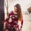 Mama en dochter jurken wijn bloemen moeder kinderen lange jurk familie bijpassende kleding mama me outfits babymeisjes Vestidos 240327