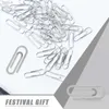 Geldclips paperclip gepersonaliseerd geld mannen houder roestvrij staal festival cadeau fixing klem 240408