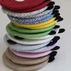 Tafelmatten handgeweven katoenen touwbeer Cup Cushion Noordse ronde schotel Placemat Non-slip mat