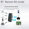 Adapter J23 Bluetooth Transmitter Receiver AUX Wireless Bluetooth 5.0 Car Adapter Wireless Audio Adapter 3.5mm Aux With Microphone
