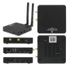 Box Ugoos AM6 AM6B más Android 9 Smart TV Box 4GB DDR4 32GB Amlogic S922X 2.4G 5G WiFi 6 1000M LAN 4K Set Top Box