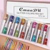 CMAADU 16 kleuren/set glitter vloeibare eyeliner waterdichte langdurige eye liner make -up set instrumentos de maquillaje dc08 240325