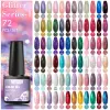 Gel MTSSII 12/60/120PCS GELワニスのセットキラキラマニキュアセットセミパーマネントUVジェルキットはネイルアートマニキュアビッグセットを浸す