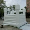 Bambini da adulto commerciale all'ingrosso Castle Bouncy Salting Wedding Bouncer Castles White Bounce House Jumper con soffiatore Free Ship