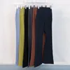 Active Pants Kvinnor Hög midja Elasticitet FLAGE SLIM var tunna täta breda ben Yoga Leggings Gym snabba torra sportkonditionerbyxor