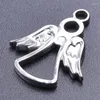 Colliers pendants 10pcs Angel classique Isis maman et enfants Charmes en acier inoxydable