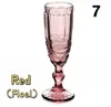 150ml Vintage Embossed Red Wine Glass Goblet Red Wine Juice Cups Wedding Party Champagne Flutes Goblet For Bar Restaurant Home