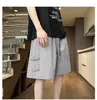 Men's Shorts Summer Ice Silk Fashion Casual Trend Loose And Comfortable Multi-pocket Overalls Sports Outdoor B11