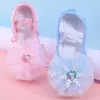 Dance Shoes For Children Women Soft Sole Blue Pink Dancing Shoe Girls Princess Baby Children's Ballerina