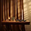 Kerzenhalter 1pc Creative Wavy Design Home Ornament Candlestick Tabletop Dekor Keramik einzigartige Handwerk exquisite modern