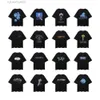 Summer Mens T-shirts Trapstar Tshirts Letter Printed Cotton T Shirt Trendy Mens Womens Trap Star Löst montering Rund hals Kort ärm T-shirt andningsbar grå topp