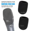 Tillbehör 2st Windshield Sponge Windproof Mic Cover Foam för Sennheiser SKM100 SKM300 SKM500 MZW1 MICROPHONE SHIELD POP FILTER Windcreen