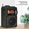 Radio Hrd700 Radio Music Player Full Band Broadcast Reception Noaa Bluetooth Memory Card Play Portable Radio for Old People