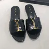 2024 Explosión de verano zapatillas para hombres sandalias para mujeres zapatillas diseñador de moda chanclas de color sólido con tamaño de caja 35-40