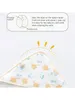 Couvertures moooz bébé coton coton antibactérien enveloppe de gaze née à la serviette de sommeil talisman sac de couchage cdc047 n