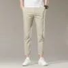 Guangzhou Factory Wholesale Senior Mens Cotton Spandex Business Chino byxor Män arbetar byxor