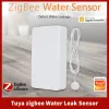 Detector Tuya Water Leakage Sensor Smart Home WiFi高感度Zigbee Detector App Control Security Alarm System for Apple HomeKit