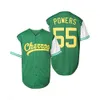 Men's Polos Myrtle Beach Mermen Movie Baseball Jersey 55 Kenny Powers Baseball Jersey Mens Shirt Cosplay Todos costumavam Size S-xxxl