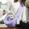 Porteurs de chats 2024 Slings Carrier Dog Comfort Sac à bandoulière en maille extérieur sac à main oxford Pet Travel Cats fourre