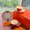 Massen klassische Qualitätsknochen Chinesische Kaffee Tasse Untertasse Besteck Nachmittag Teetasse Set Getränkutensilien mit Geschenk B 2