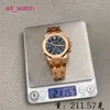 AP Tourbillon Wrist Watch Royal Oak Serie 26715or Blue Disc 18k Roségold Business Automatische mechanische männliche Frau Unisex Uhr mit Datum und Zeitfunktion