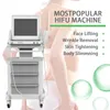 Ander lichaam beeldhouwen afslanke anti-aging hifu gefocuste ultrasone machine voor gezichtsheffende lichaam afslankwrinkle verwijdering met 3 of 5 cartridg