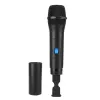 Microphones Black Condenseur Microphone sans fil V16U Microphone sans fil universel 2 dans 1 VHF USB universel reçoit le micro portable