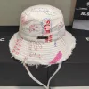 Sunshade Hats Designer Bucket Bucket pour femmes Luxury Mens Fashion Toile Denim Beach Casquette Bob Wide Brim Chapeaux Summer Summer