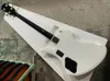 4 corde che la chitarra di basso elettrico bianco con tastiera di palissandro hardware dorato può essere personalizzata