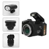 Wide Vinkle Digital Camera 24x Optical Zoom Telepo Lens DSLR SLR 1080p HD Camcorder 3 Screen 3P Auto Focus Pography Kit 240407