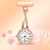 Montres de poche Unique Design Watch Fashion Crystal Zircon Match Clip-on FOB Relogie Horloge