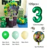 109pcs plantes vs zombies latex ballon dessin animé mignon jeu créatif festival de fête d'anniversaire célèbre la décoration 240328