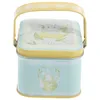Storage Bottles Portable Tin Box Festival Candy Tins Biscuit Containers Holder Holiday Cookie With Lids Jar