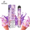 Último Aivono AIM Stick 2500 Puffs E Cigarro 1400MAH 9ML Capacidade Preenchida VAPE DISPOSIÁVEL VAPE 5% 2% 0% BAR