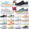 2024 Hot Pink Cloud Running Shoes Clifton 9 Bondi 8 One Movement Tan Beige Orange Kawana svartvitt kol tennisskor Män Sneakers Storlek 36-45