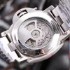 Orologio da uomo orologio di alta qualità per uomini orologi movimenti meccanici automatici 44 mm a zaffiro cristallo luminoso calendario in acciaio inossidabile calendario Montre de Luxe