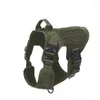 Hondenkleding Nylon Outdoor Tactical Training Harness Pet kleding Waterdichte verstelbare Quick Release Vest Kleding