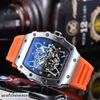 Montres de luxe Regarder mécanique Mouvement suisse Amazing Hotsale poignet KV Factory RM3502 Quartz Couture Fashion Personnalité Ghost Head Mens Rakish De