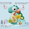 Montessori Toys Baby Dinosaur Pull String Toy for Babies Activity Sensory Toddler Gift Y240407