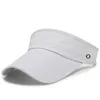 Summer Women Visors Yoga Sports Hat Designer Baseball Cap Ventilation Cappello Sun Shade Casual Casquette Fashi