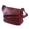Shoulder Bags 2024 Women's Messenger Bag PU Leather Handbags Female Mother Mochila Feminina