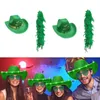 Berets Festival Festival Green Hat Stpatrick Day Party Adults Adults Musical accessoires