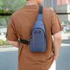 Mens Chest Bags Casual Waist Small Short Trip Travel Carry Waterproof Shoulder Crossbody Nylon Handbags 240402