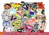DIY Stickers Posters Wandstickers voor kinderkamers Home Decor Sticker op laptop Skateboard Bagage Wall Sticker Autosticker 500pcs3357726