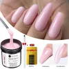 Gel ur Sugar 150g Extension Nagel Gel Politur Pfirsich Fuzz Gelee Nackt Pink Clear Semi Permanent Acrylgebäude UV -Baugel