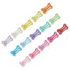 Vêtements pour chiens 15 pcs épingles à cheveux de animaux de compagnie Cat Clips Clips Mini griffe décoré Os Bone Dredical Alloy Hairpins Child Accessoires d'été