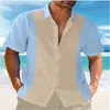 Camisas casuais masculinas Camisa impressa 3D 2024 Sports respiráveis de mangas curtas de mangas curtas de mangas curtas