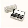 Bolsas de cosméticos Bolsa de batom de moda portátil caixa requintada criativa Case de armazenamento de brilho labial brilhante